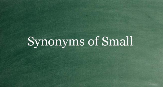 making something smaller synonym