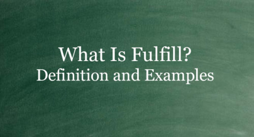 WHAT IS FULFILL
