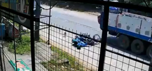 Reckless Motorcycle Rider