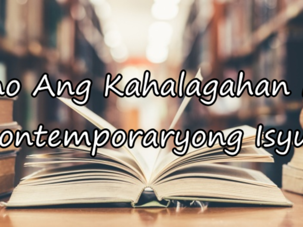 Mga Kontemporaryong Isyu Ngayon Sa Pilipinas | dengayon