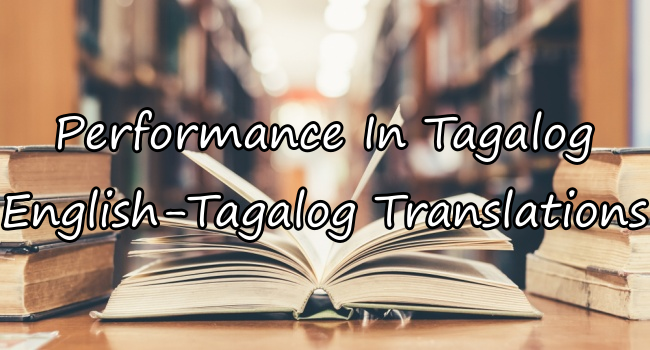 benchmark meaning tagalog