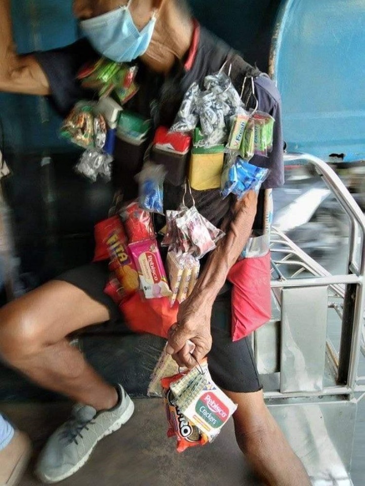 Elderly Street Vendor