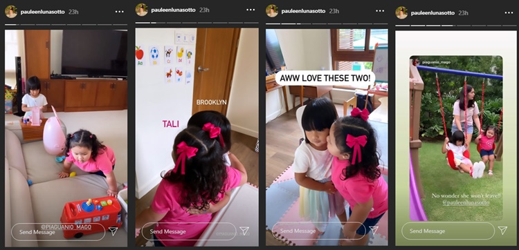 pauleen luna pia guanio babies