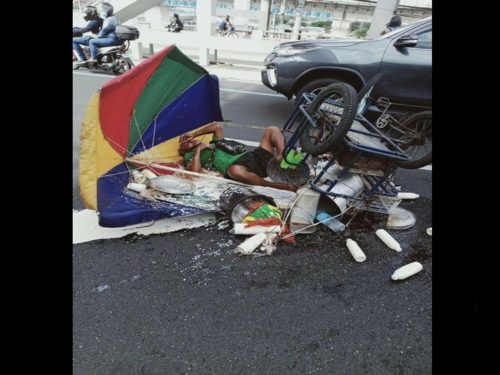 Poor Street Vendor