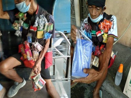 Elderly Street Vendor