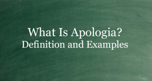 WHAT IS APOLOGIA