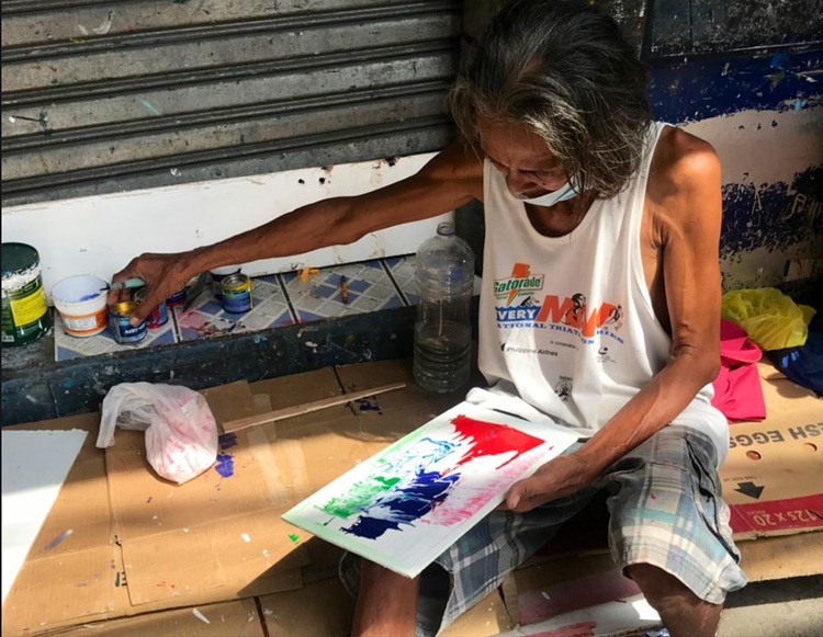 Elderly Artist