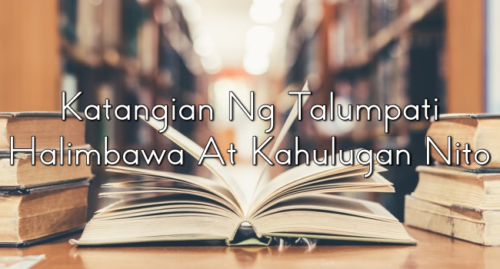 Katangian Ng Talumpati – Halimbawa At Kahulugan Nito