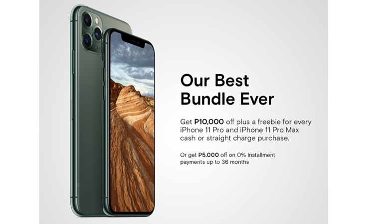 Iphone 11 Pro Pro Max Deals Get P10 000 Off Freebie Up To P3 990