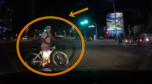 Irresponsible Cyclist