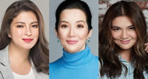 kris aquino angel locsin dimples romana