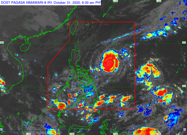 PAGASA: Typhoon Rolly Moves Closer To Bicol, Signal No. 2 Up In 4 Provinces