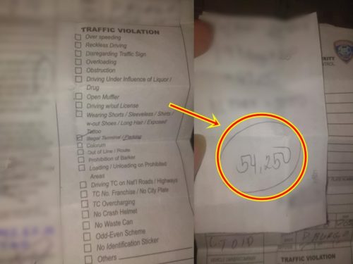 Illegal Parking Violation