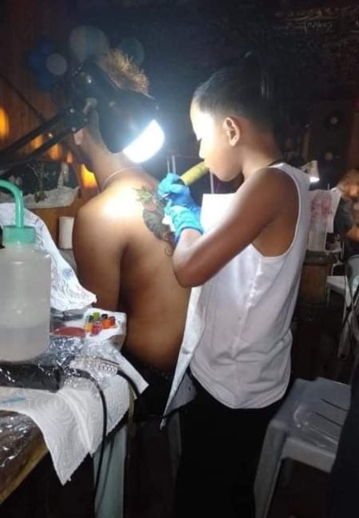 Young Tattoo Artist