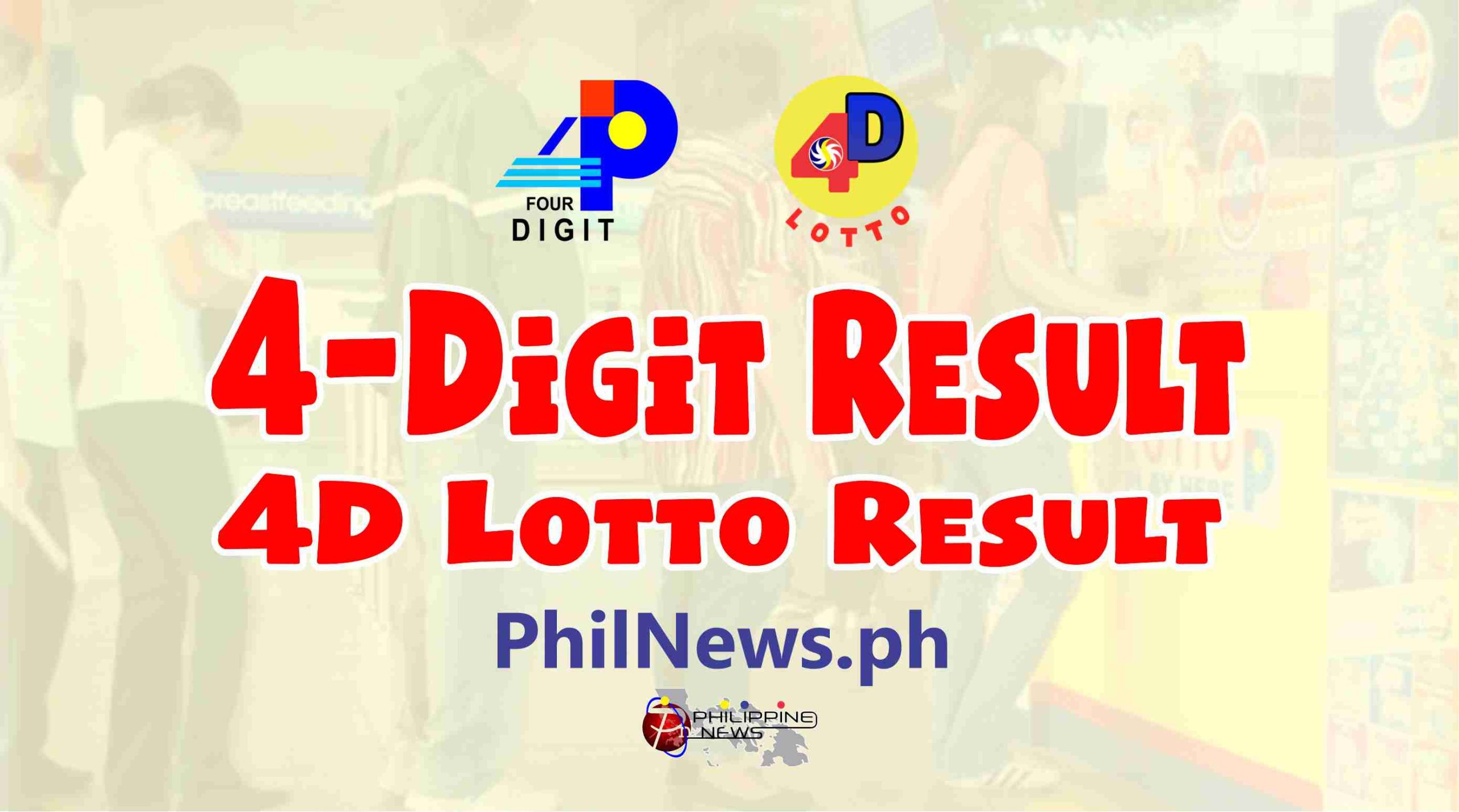 4 Digit Lotto Result Official Pcso 4 Digit Results