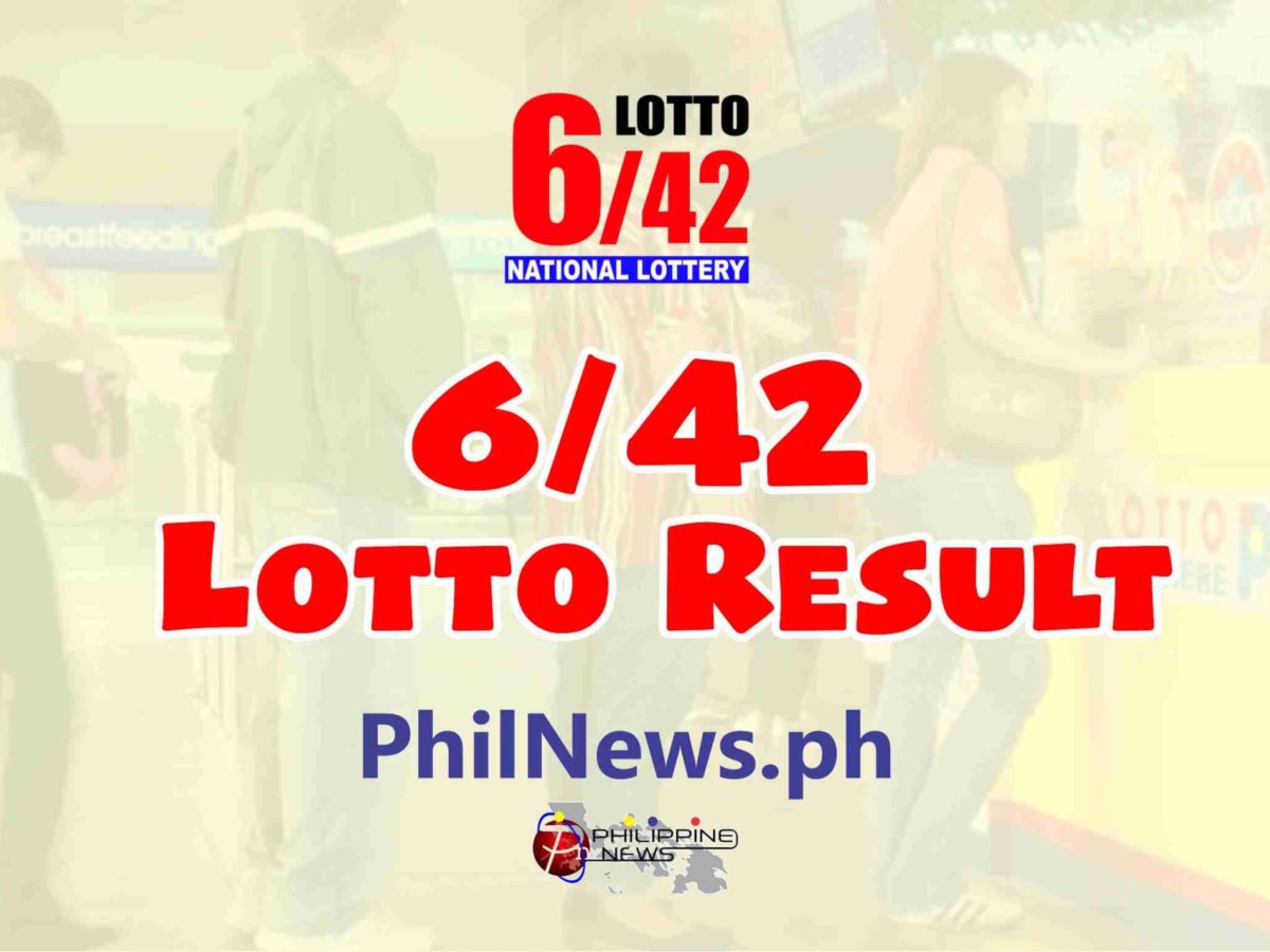 6 42 Lotto Result Today Saturday March 27 2021 Official Pcso Lotto Result
