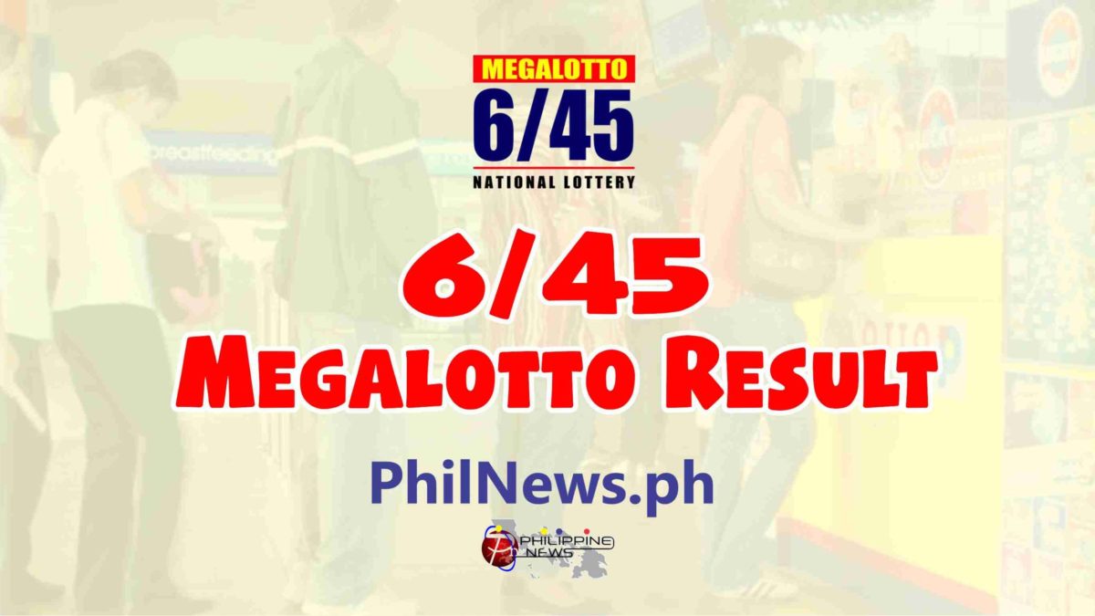 6 45 Lotto Result Today Monday April 26 2021 Official Pcso Lotto Result