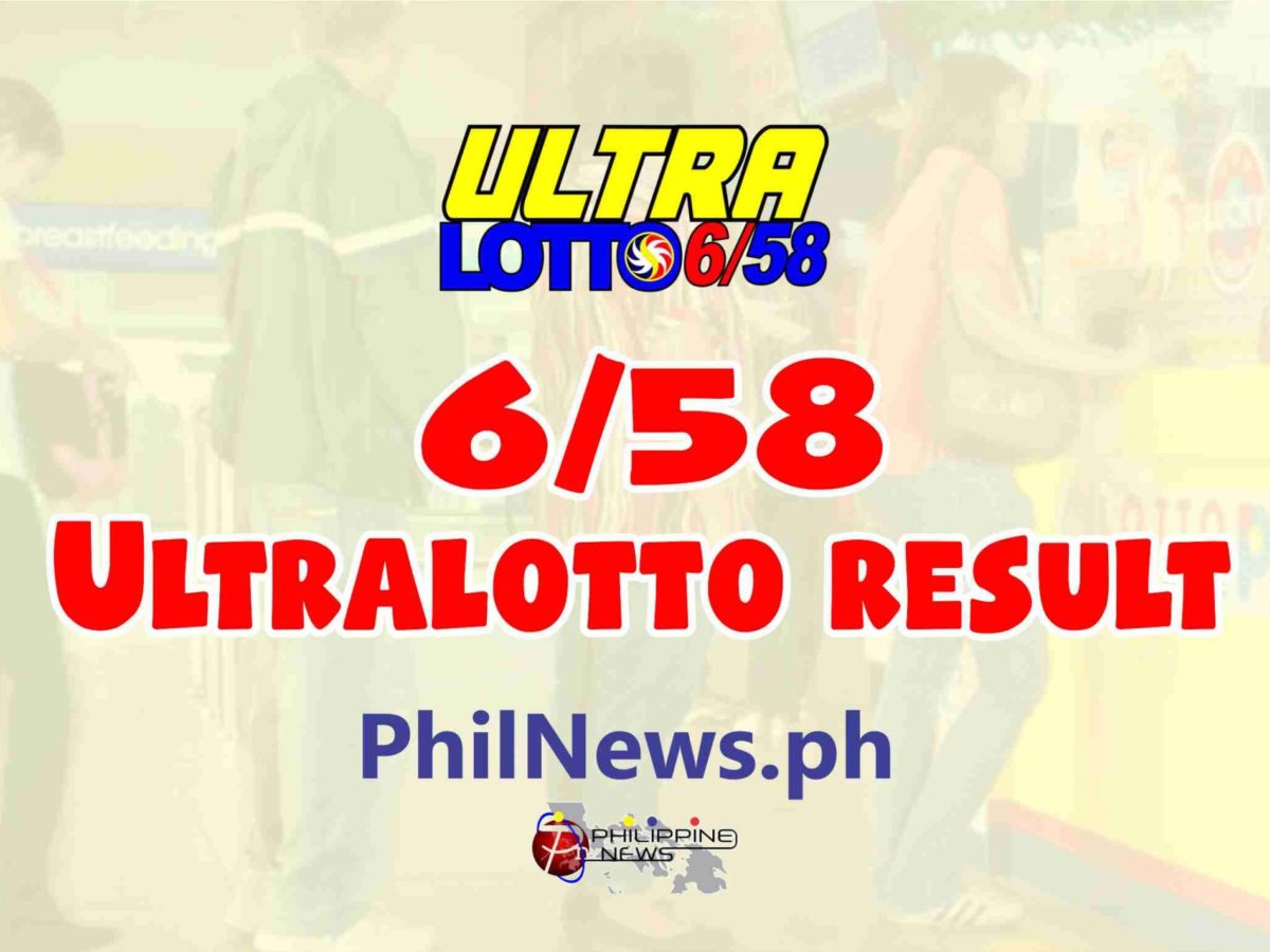 6 58 Lotto Result Today Tuesday May 11 2021 Official Pcso Lotto Result