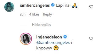 Jane de Leon, Hero Angeles