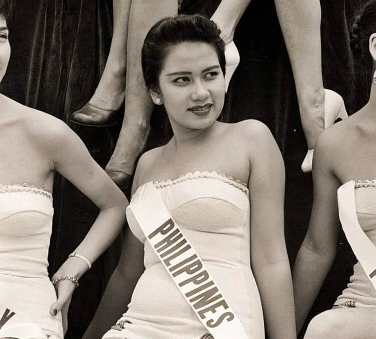 Teresita Sanchez First Ever Pinay Crowned As Miss Philippines In 1952