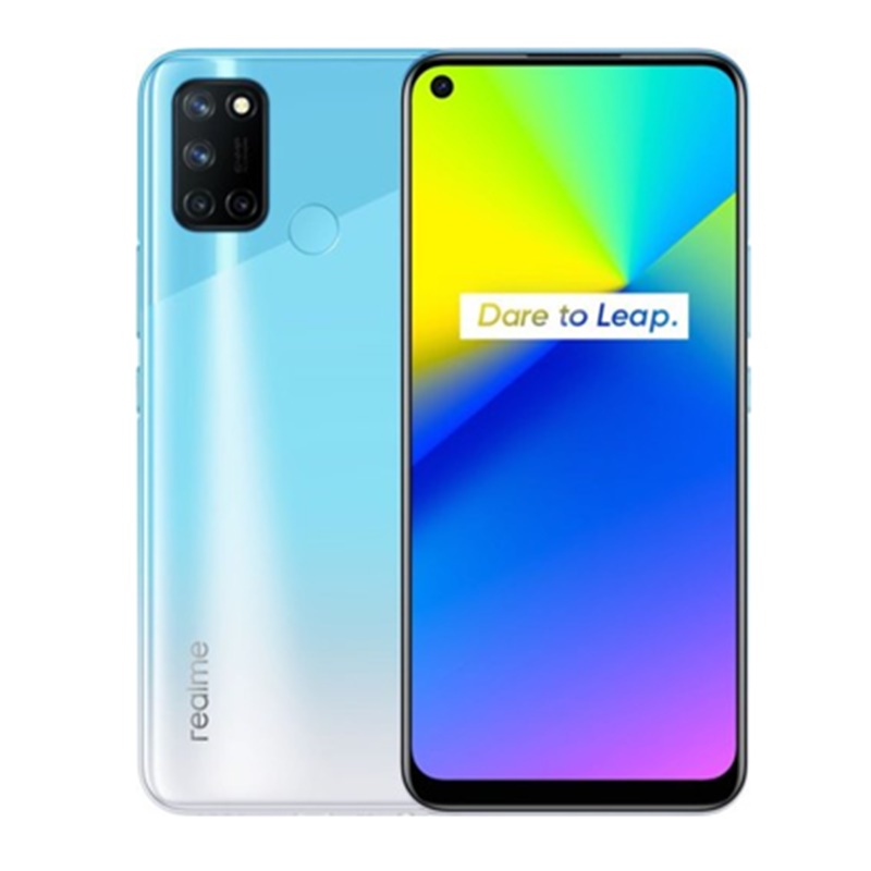 Висит на заставке realme