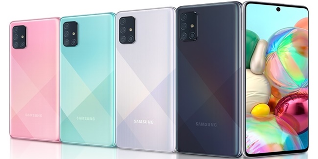 display galaxy a71