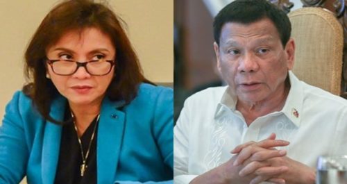 Vice Pres. Leni Robredo, Pres. Rodrigo Roa Duterte