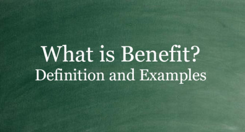 WHAT IS BENEFIT