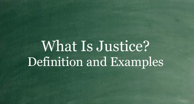 definition of justice literature