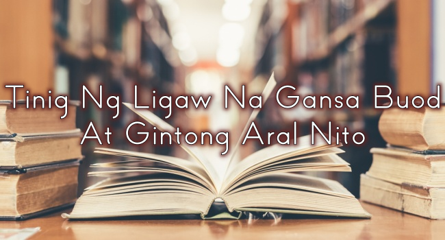Tinig Ng Ligaw Na Gansa Buod At Gintong Aral Nito