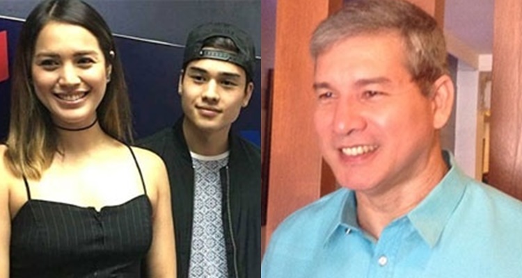 Michele, Marco Gumabao on day their father Dennis Roldan was arrested