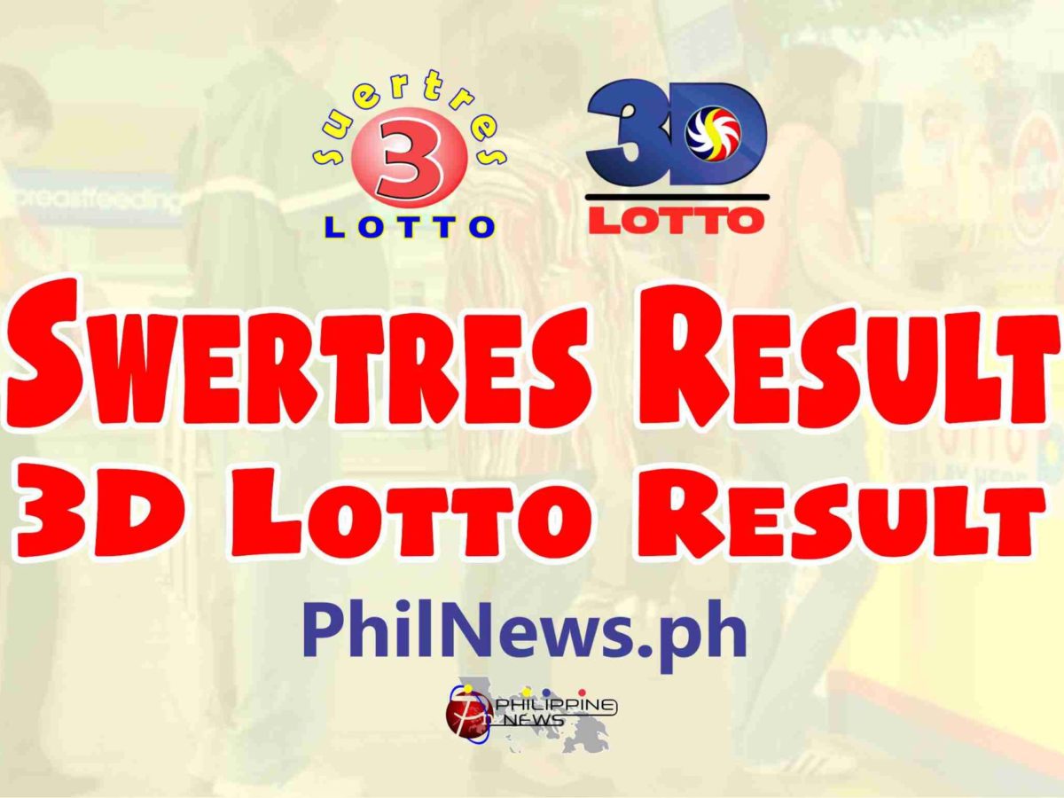 Swertres Result Today Friday April 23 2021 Official Pcso Lotto Result