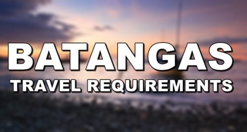 Batangas Travel Requirements