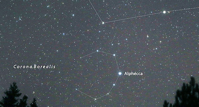 Corona Borealis Constellation | Constellations In The Northern Hemisphere