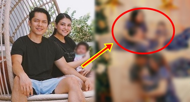 Carlo Aquino Posts Christmas-Themed Photos w/ Partner Trina Candaza, Baby