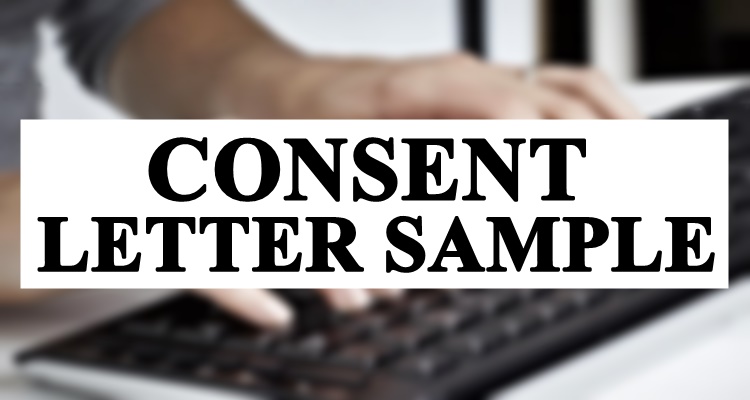 Consent Letter Sample