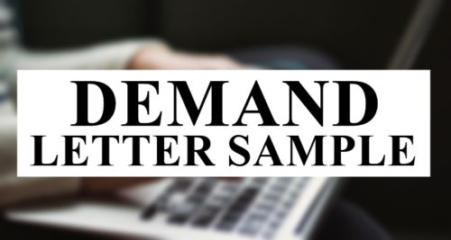 Demand Letter Sample