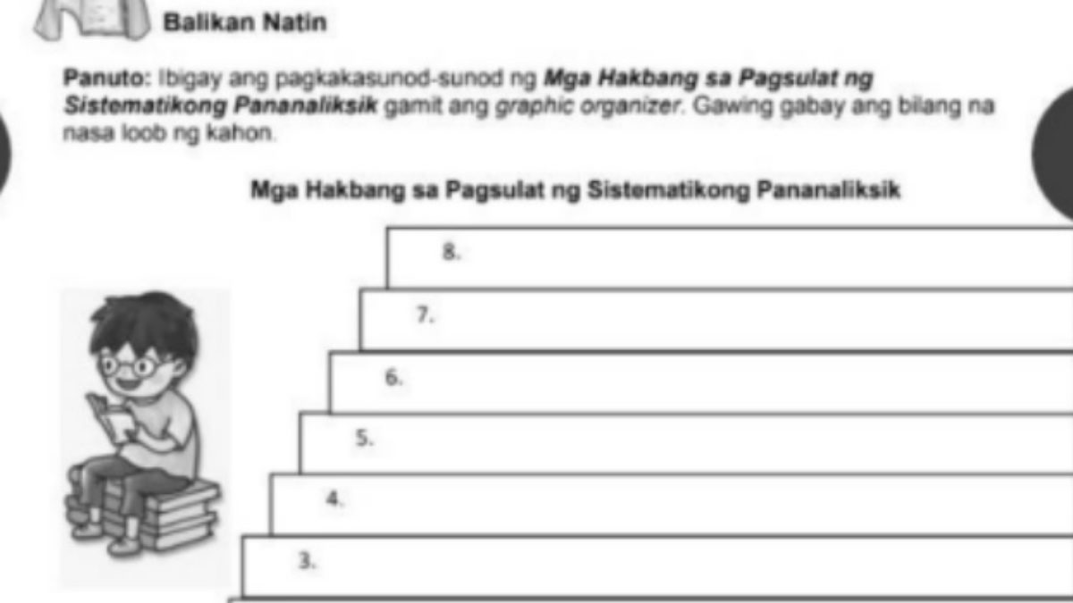 Hakbang Sa Sistematikong Pananaliksik Kahulugan At Halimbawa