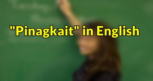 Pinagkait in English