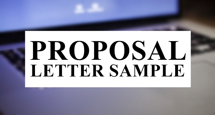 Proposal Letter Sample