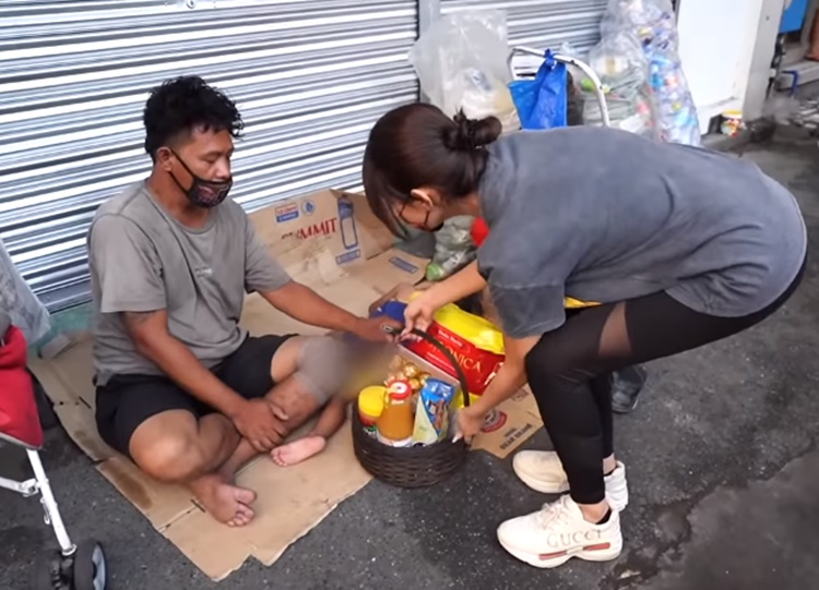 Ivana Alawi Donates Food Packs, Cash To Homeless Families