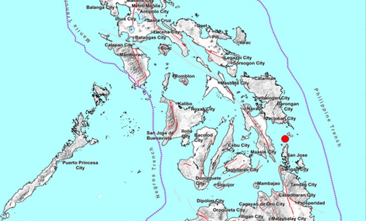 Earthquake Eastern Samar