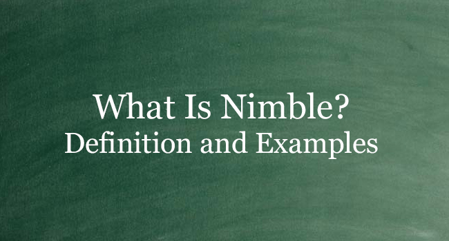 nimble definition synonym