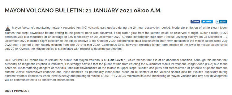 New Volcanic Quakes