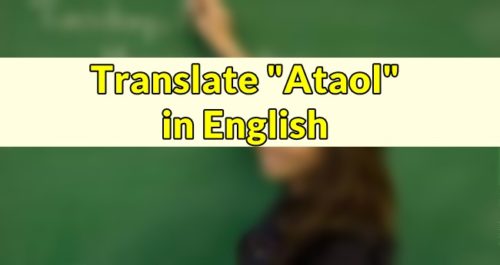 Ataol in English