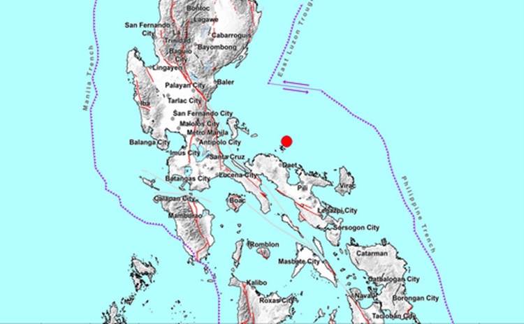 Earthquake Camarines Norte