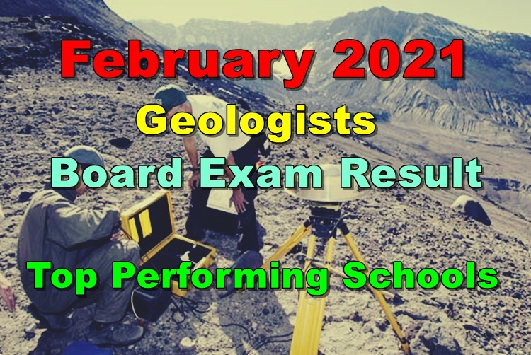 Geologist Board Exam Result February 2021 – Top Performing Schools