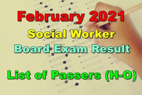 Social Worker Board Exam
