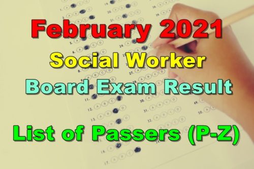 Social Worker Board Exam