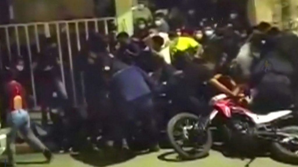 Bolivia Party Stampede